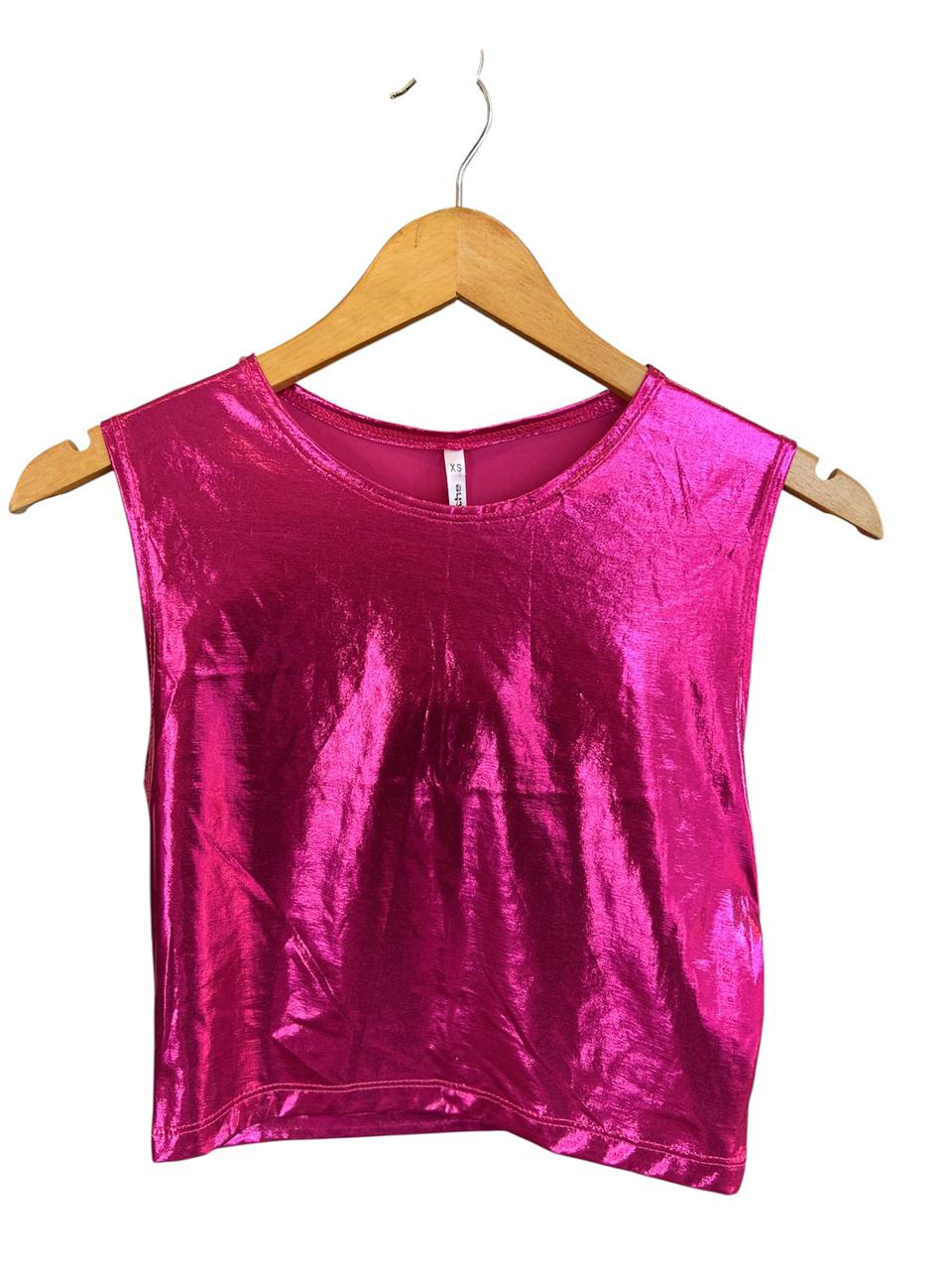 Musculosa Metalizada Le Uthe