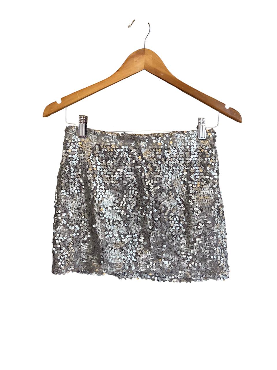 Pollera Lentejuelas Metalica