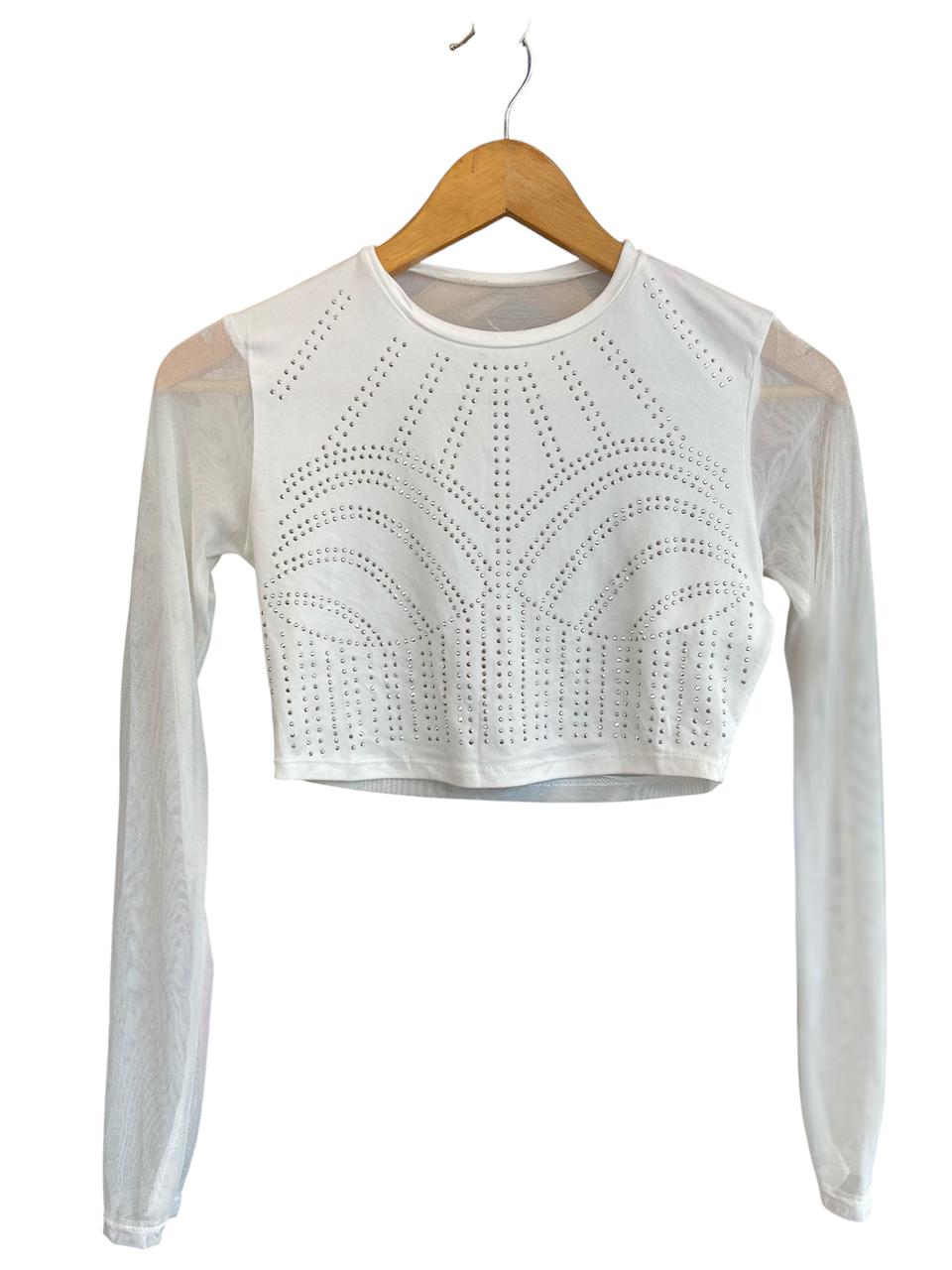 Crop Top Blanco