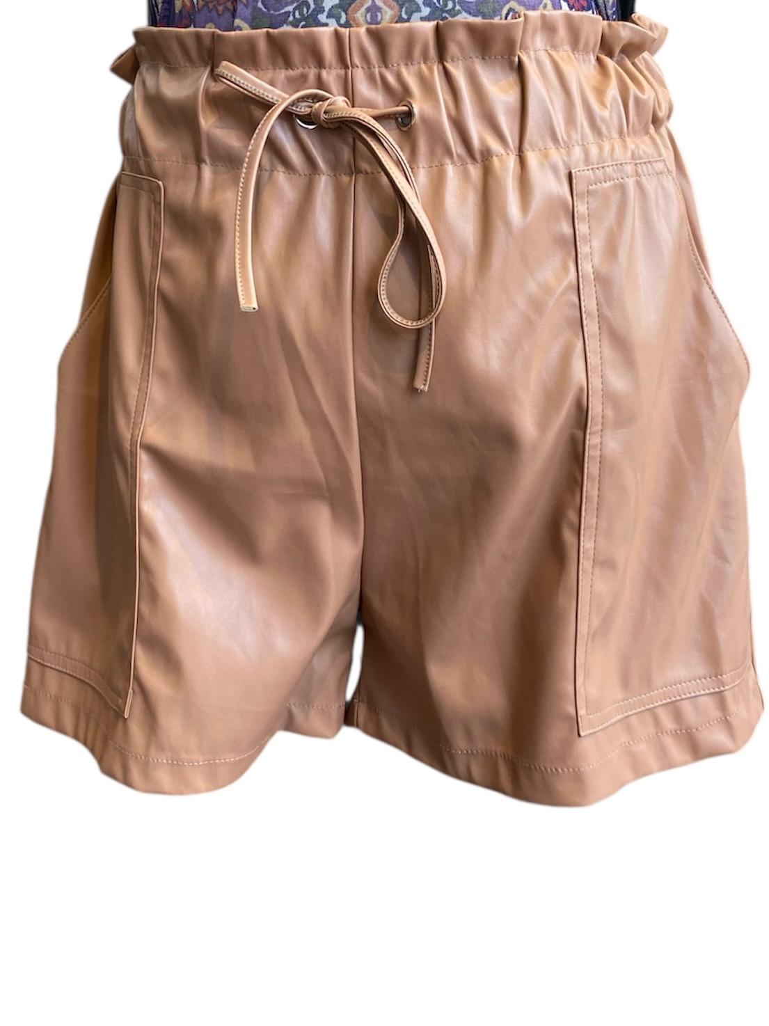 Short Ecocuero Marron